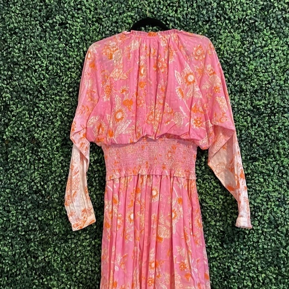 NWT Hemant and Nandita Ruffled Maxi Dress - Picture 13 of 14